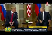 EEUU: Donald Trump encara a presidente de Rusia Vladimir Putin