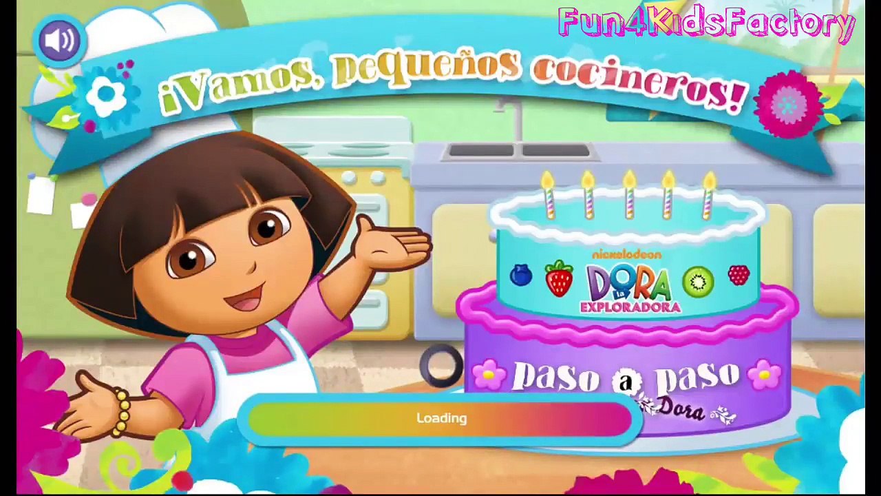 Dora the Explorer Make a Cake