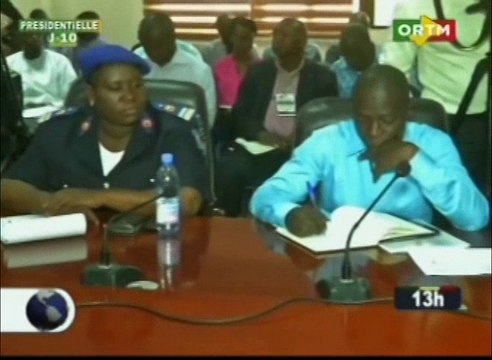 ORTM / Rencontre entre la Commission de Sécurisation de l’élection présidentielle et les responsables des forces partenaires chargés de la sécurité des différents candidats