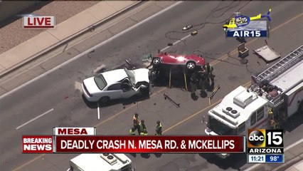 One dead in serious Mesa crash