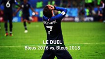 Bleus 2016 vs. Bleus 2018, le duel des finalistes