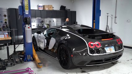 Bugatti Veyron, un changement d'huile à 21.000 euros