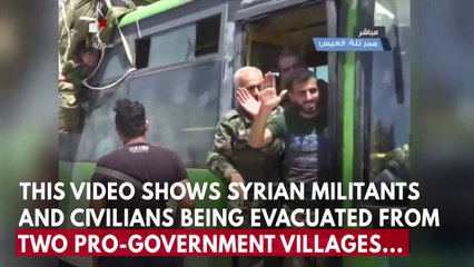 Pro-Assad Villages In Syria Evacuated As Part Of Deal With Insurgents