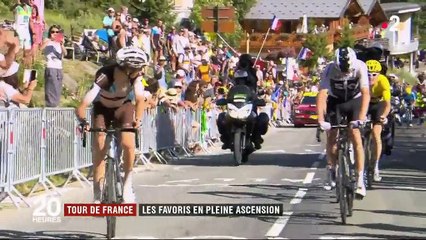 Tour de France : le passage mouvementé de l'Alpe d'Huez