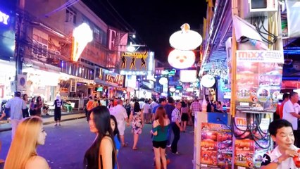 Nightlife in Pattaya City Thailand