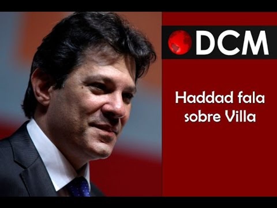[TEASER #10 DCM NA TVT]Villa virou case em escolas de jornalismo, diz Haddad