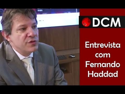 [PROGRAMA #10 DCM NA TVT] É de se esperar ataques ao Chalita , diz Haddad ao DCM