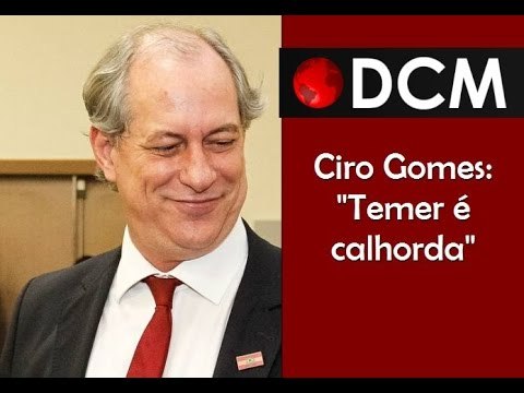 [TEASER #7 DCM NA TVT]Temer é um trambolho no caminho do golpe, diz Ciro