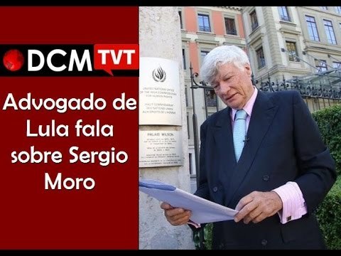 [TEASER #15 DCM NA TVT]Geoffrey Robertson, advogado de Lula, fala de Moro em coletiva