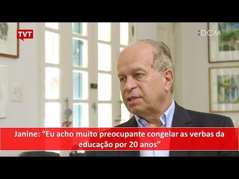 [TEASER #24 DCM NA TVT] Janine: É preocupante congelar as verbas da educação por 20 anos