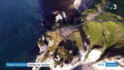 Plages mythiques : vertige de calcaire