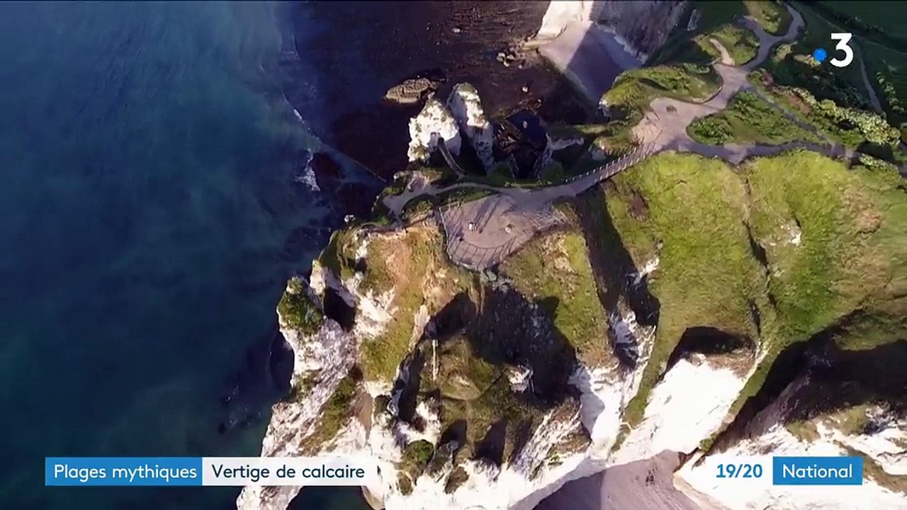 Plages mythiques : vertige de calcaire