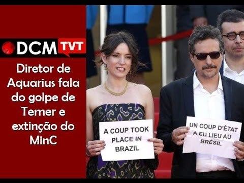 [TEASER #18 DCM NA TVT] Extinguir o MinC foi marca do Temer , diz diretor de Aquarius
