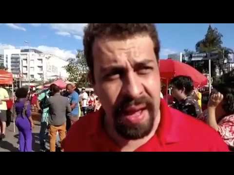 Boulos fala das diretas já e convoca para nova greve geral