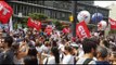 Professores em greve  fazem minuto de silêncio em homenagem a Marielle Franco em SP