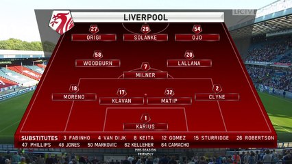 Blackburn VS Liverpool 0-2 - All Goals & highlights - 19.07.2018 ᴴᴰ