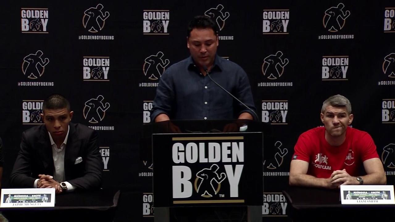 Jaime Munguia: Munguia vs Smith Final Press Conference