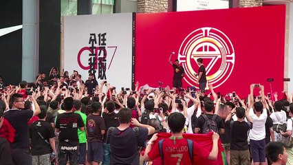 CR7 leva fãs chineses ao delírio