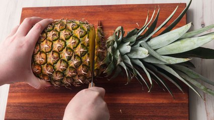 Here's The Best Way To Cut Pineapple