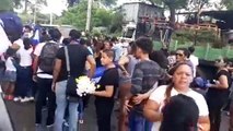 Último adiós a Gerald Vásquez, el joven asesinado en la UNAN-Managua