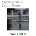 We had a bit of rain in Cape Town...