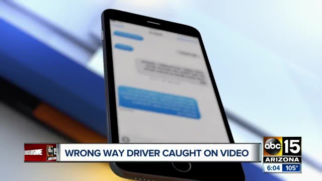 Woman who captured wrong way driver on video speaks
