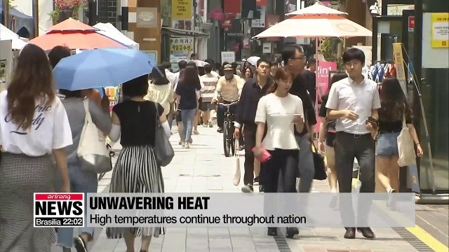 High temperatures continue throughout nation