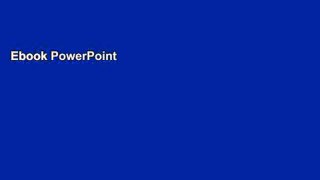 Ebook PowerPoint 2016 for Dummies Full