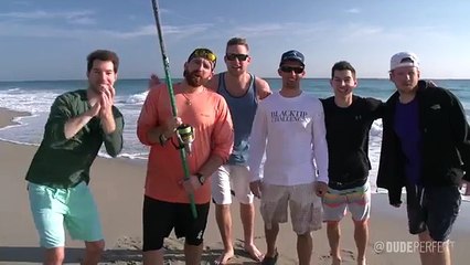 Shark Fishing Battle - Dude Perfect