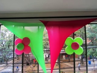 Virgin themed decoration of guadeloupe decoration