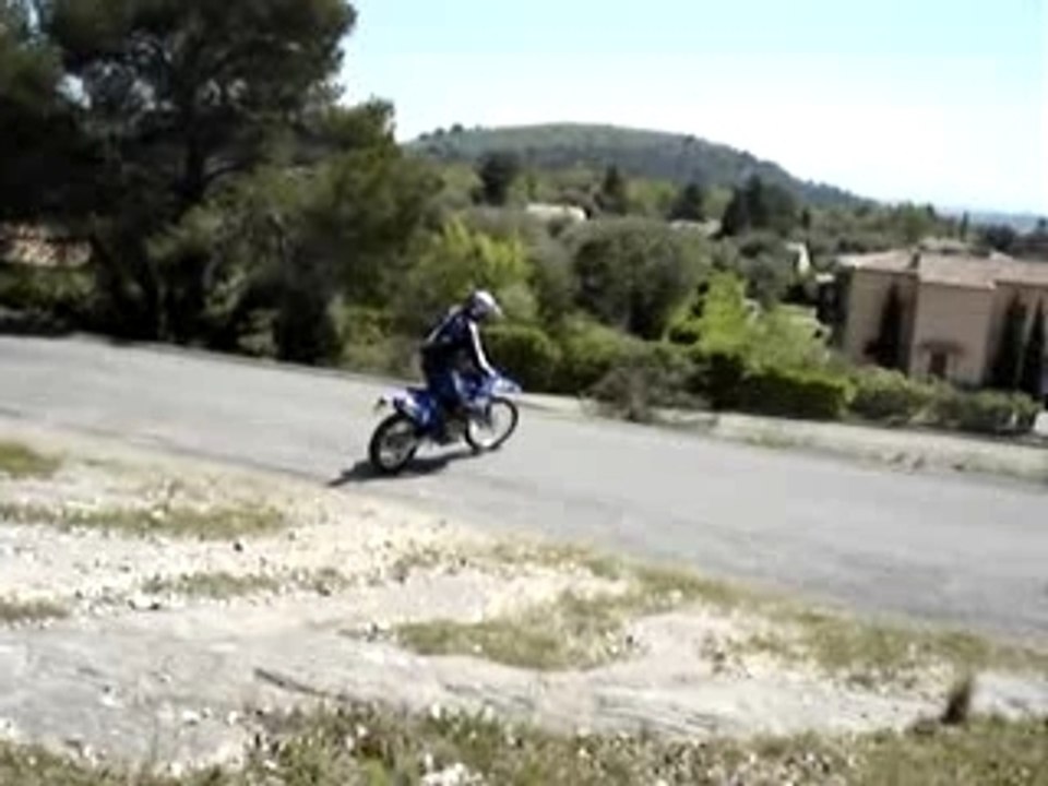 franchissement enduro