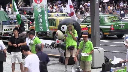 【7月14日】2020台湾正名署名活動 in 上野：台湾研究フォーラム（論壇）清水政明　2018/7/14
