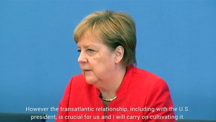 Angela Merkel Rejects Trump's Definition Of EU As 'Foe'