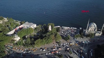 Dolmabahçe'de Yolda Çökme Hd