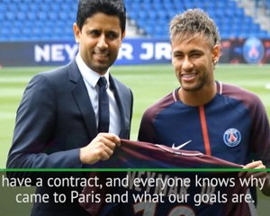 I'm staying at PSG - Neymar