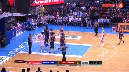 Rain or Shine vs Ginebra 1st Qtr - Semifinals Game 2 - July 19, 2018 (PBA Com. Cup 2018)