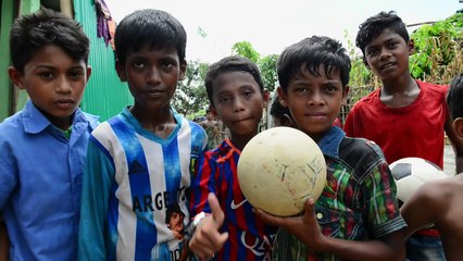 World Cup fever still raging in Rohingya refugee camps