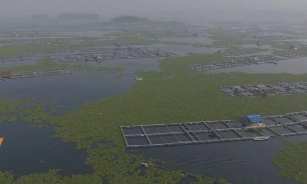 Satgas Citarum Harum Tertibkan Keramba Jaring Apung