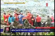 República Dominicana: inician campaña para salvar playa contaminada por basura
