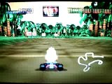 Mario Kart 64 (NTSC) : Time Trial - D.K's Jungle Parkway