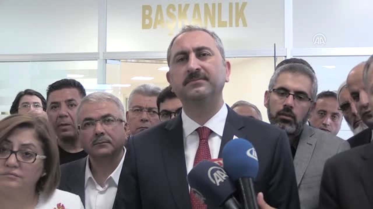 Adalet Bakanı Gül: "(Terörist Cenazesine Katılan Hdp'li Vekillere Soruşturma) Herkes Hukuka,...