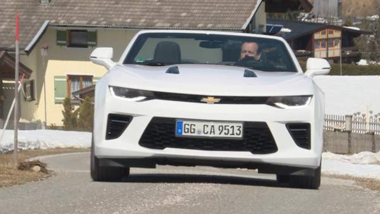 Chevrolet Camaro Cabrio mit 6,2 Liter Hubraum