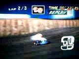Mario Kart 64 (NTSC) : Time Trial - Wario Stadium