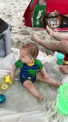 Shower Curtain Makes for a Perfect Kiddie Pool