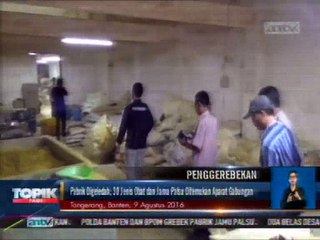 Pabrik Digerebek, 30 Jenis Obat dan Jamu Palsu Diamankan