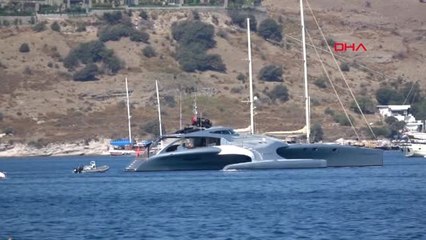 Muğla Görenlerin Bir Daha Baktığı Yat, Bodrum'da
