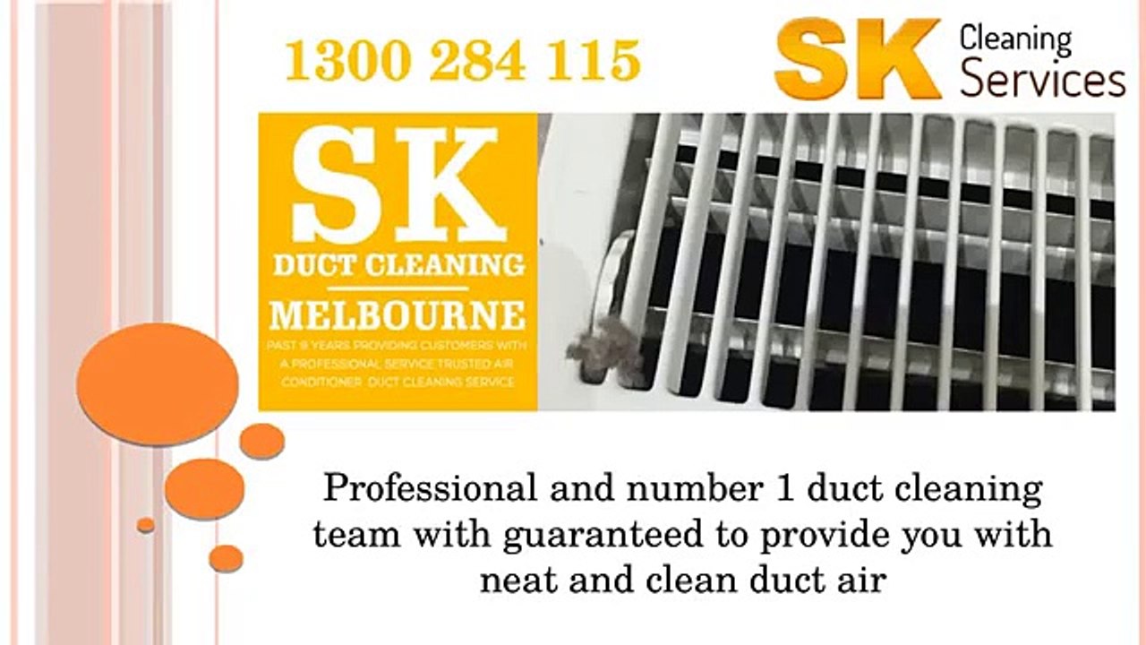 Specialised Duct Cleaning Melbourne