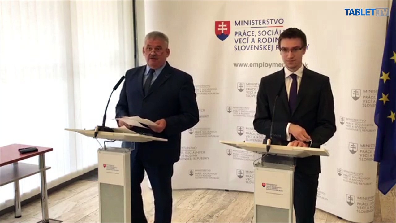 ZÁZNAM: TK ministra práce Jána Richtera