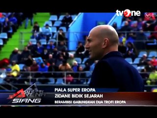 Jelang Piala Super Eropa, Zidane Siap Bidik Sejarah