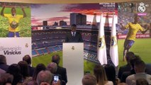 Las primeras palabras de Vinicius en el Real Madrid